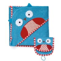 Skip Hop Zoo Towel and Mitt Sets, Owl