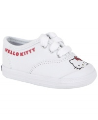 Keep her comfortably on her toes with these darling Hello Kitty® shoes from Keds®.