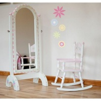 Teamson Girls Standing Mirror - Bouquet Room Collection