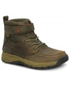 Rugged style to prepare him for the trail, these Sperry Cascade boots have the classic construction for long treks.