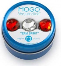 Mogo Design Team Bling Collections Red-Clear-Red