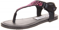 Steve Madden (Infant/Toddler) Tbeaming Jeweled Sandal,Black,8 M US Toddler