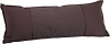 Charisma Marquette 12-Inch by 32-Inch Bolster Pillow, Caviar