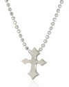 Alex Woo Little Rock Star Sterling Silver Cross Pendant Necklace