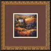 Evening Glow Tuscany by Nancy O'Toole, Framed Print Art - 18.17 x 18.23