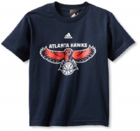 NBA Atlanta Hawks Youth 8-20 Short Sleeve T-Shirt Team Logo, Medium, Blue