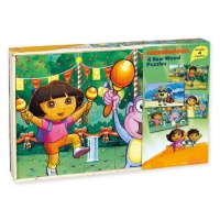 Nickelodeon Jigsaw Puzzles in Wood Box