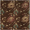 Safavieh Jardine Collection JAR811B Handmade Brown Wool Square Area Rug, 6-Feet