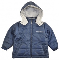 Calvin Klein Boys Navy Blue Bubble Outerwear Jacket (5/6)