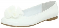 Nina Gambit Flat (Little Kid/Big Kid),White Patent,13.5 M US Little Kid