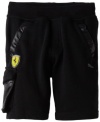 Puma - Kids Boys 2-7 Toddler Ferrari Bermuda Short, Black, 3T