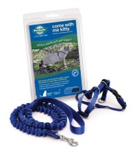 Premier Pet Come with me Kitty Harness Medium Royal Blue