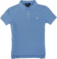 Polo Ralph Lauren Toddler Boy's Classic Cotton Polo (4, Light Blue)