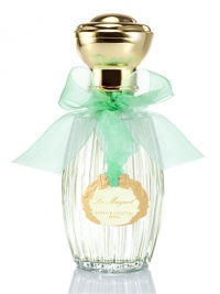 Lily-of-the-Valley, a traditional accord renowned by perfumers as a fragrant announcement of spring, receives a bold new interpretation from Annick Goutal in Le Muguet, where Lily-of-the-Valley's irresistible sweetness is balanced perfectly by a hint of natural benzoin resins and a touch of rose. 3.4 oz.