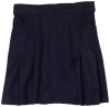 Nautica Sportswear Kids Girls 7-16 Pleated Scooter, Navy, 14