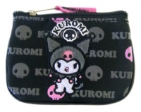 Sanrio Kuromi Black and Pink Coin Purse