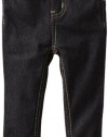 Baby Phat - Kids Baby-Girls Infant Denim Jean, Black, 24