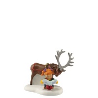 Department 56 North Pole Series Village Blitzen Village Accessory, 2.375-Inch