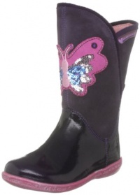 Agatha Ruiz De La Prada Kids 111947 FA11 Boot,Purple,22 EU (6-6.5 M US Toddler)