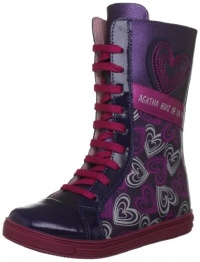 Agatha Ruiz De La Prada Kids 121965 Boot (Toddler/Youth),Purple,26 (US 9.5 Toddler) M US