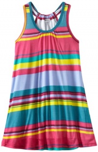 Splendid Littles Girls 2-6X Canyon Stripe Dress, Horizon, 4/5