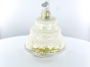 Old World Christmas Ornament Wedding Cake