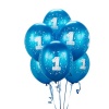 Cyan #1 Balloons