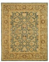 Safavieh Anatolia Collection Handmade Rug, Blue/Brown, 8' x 10'