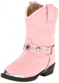 Laredo Toddler/Little Kid Little Concho Boot,Pink,8 M US Toddler