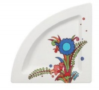 Villeroy & Boch New Wave Acapulco 8-1/2-Inch Triangular Plate