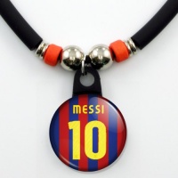 Lionel Messi FC Barcelona Jersey Necklace