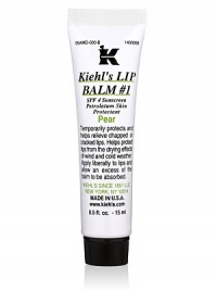 EXCLUSIVELY AT SAKS. Temporarily protects and helps relieve chapped or cracked lips. Helps protect lips from the drying effects of wind and cold weather. Apply liberally to lips and allow an excess of the balm to be absorbed. 0.5 oz. tube. 