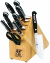 Zwilling J.A. Henckels Pro S Stainless-Steel 10-Piece Knife Set with Block