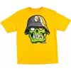 Metal Mulisha Bonehead Youth Boys Short-Sleeve Sportswear T-Shirt/Tee - Yellow / Small