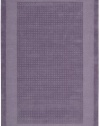 Nourison Westport Solid Purple 5.0-Feet by 8.0-Feet 100% Wool Room Size Rug