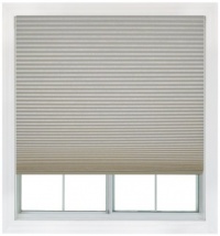 Easy Lift  750227508567 36-Inch by 64-Inch Trim-At-Home Fits windows 21-Inch to 36-Inch Wide Cordless Honeycomb Cellular Shade, Light Filtering, Natural