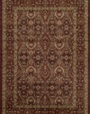 Area Rug 7x9 Rectangle Traditional Red Color - Momeni Belmont Rug from RugPal