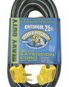 Camco 55191 RV 25' PowerGrip Electrical Power Cord with Handle