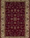 Dalyn Rugs Imperial IP531 Red Rug, 3-Feet 7-Inch by 5-Feet 6-Inch