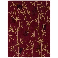 Nourison Chambord Cm07 2'3 x 3'9 Red Area Rug