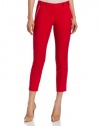 T Tahari Women's Florence Pant, Tulip Red, 4