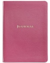 Graphic Image Medium Travel Journal, Goatskin Leather, Pink (MTJMRBLGTIPNK)