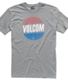 With a relaxed retro vibe, this Volcom tee gives that cool vintage look you like.