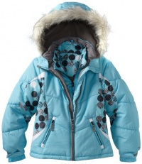 London Fog Girls 7-16 Systems Jacket, Turquoise, 14-16