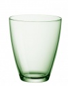 Bormioli Rocco Zeno Rocks Glass, Green, Set of 12