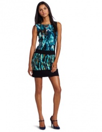 laundry BY SHELLI SEGAL Women's Mixed Printed Sheath Dress