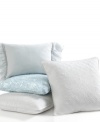 Complement the Spring Hill bedding collection with this throw pillow from Lauren Ralph Lauren, featuring a vintage blue and white scroll design. Zipper closure.