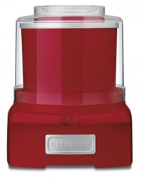 Cuisinart ICE-21R Frozen Yogurt-Ice Cream & Sorbet Maker, Red