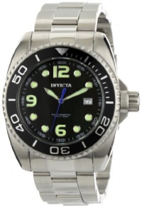 Invicta Men's 0480 Pro Diver Collection Black Mother-of-Pearl Dial Stainless Steel Watch