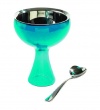 Alessi Big Love Bowl+Spoon, Blue